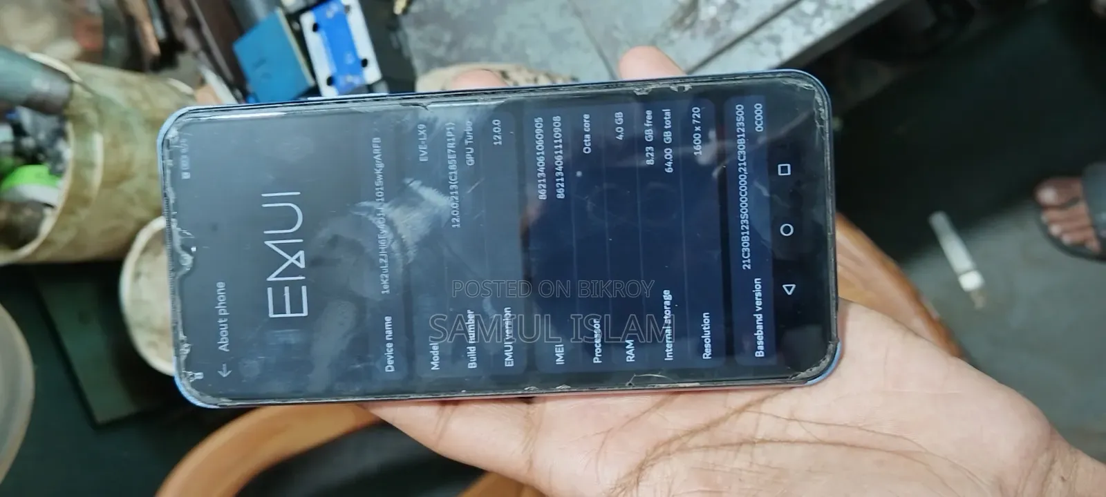 Huawei nova Y61 64 GB Green