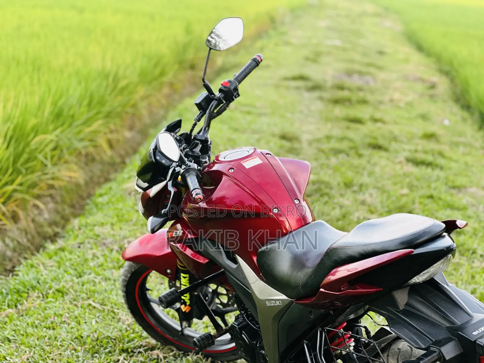 Suzuki Gixxer 2025 Red