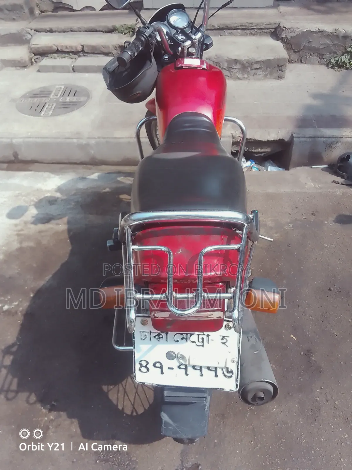 হিরো স্প্লেন্ডার প্রো ২০১৩ রেড