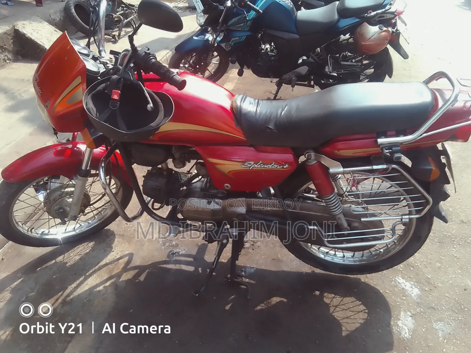 হিরো স্প্লেন্ডার প্রো ২০১৩ রেড