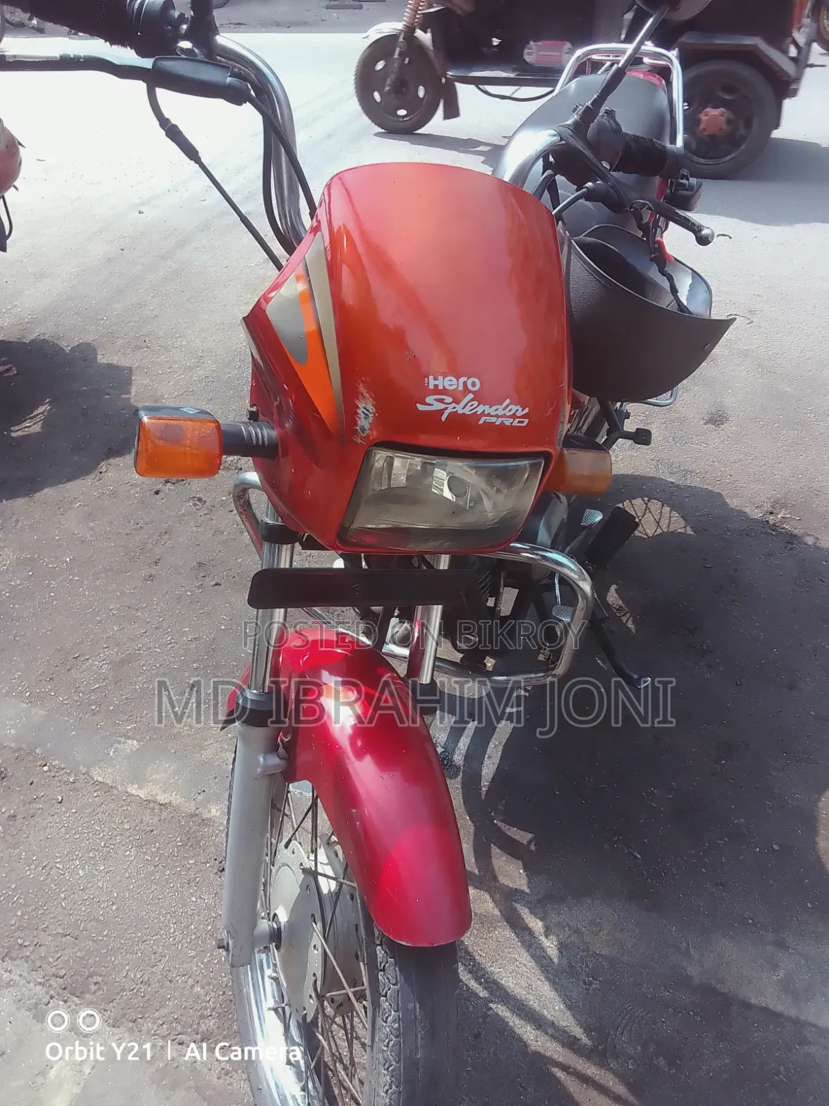 হিরো স্প্লেন্ডার প্রো ২০১৩ রেড
