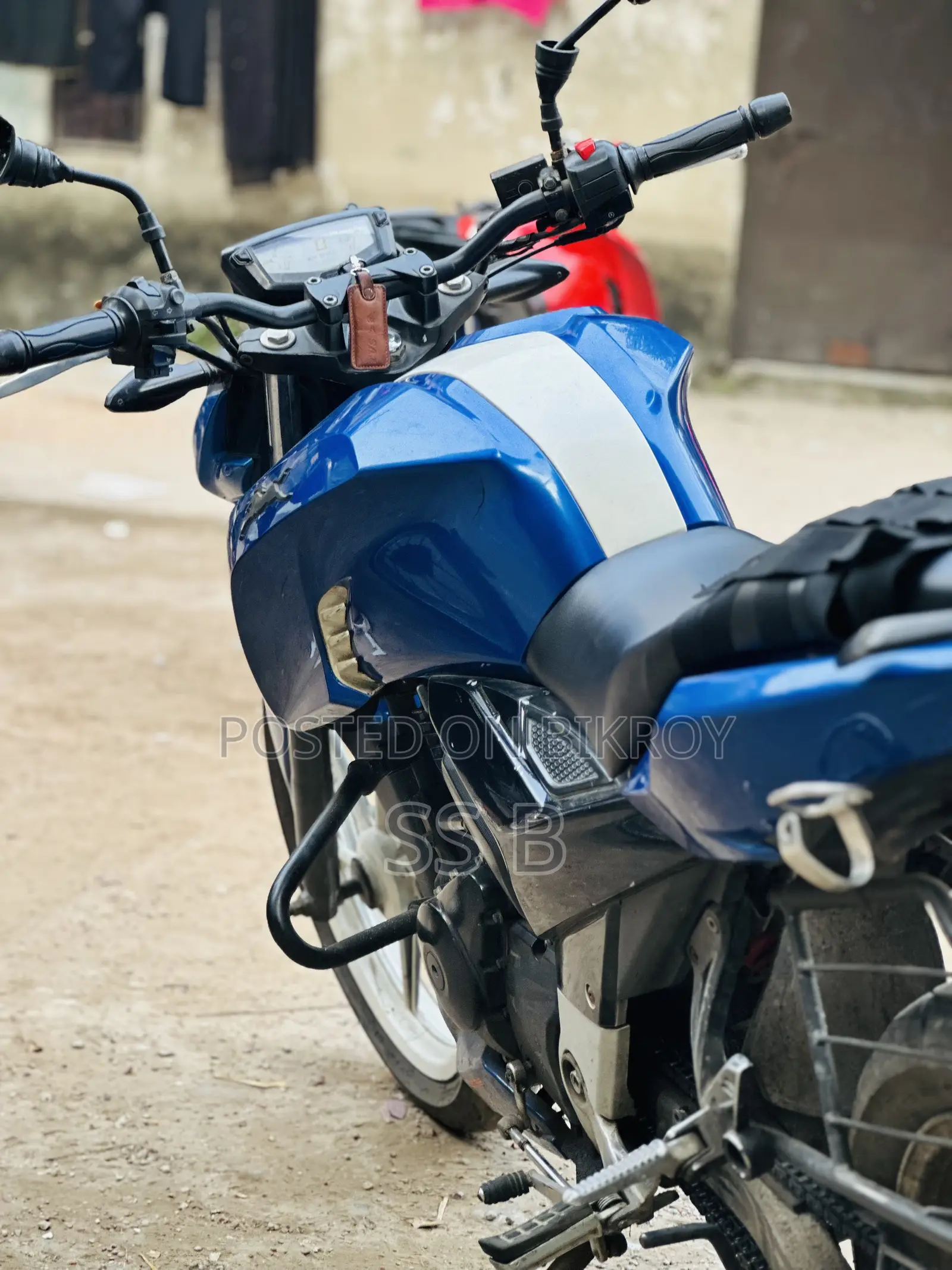 টিভিএস আপাচে আরটিআর ১৬০ ৪ভি ২০২২ ব্লু