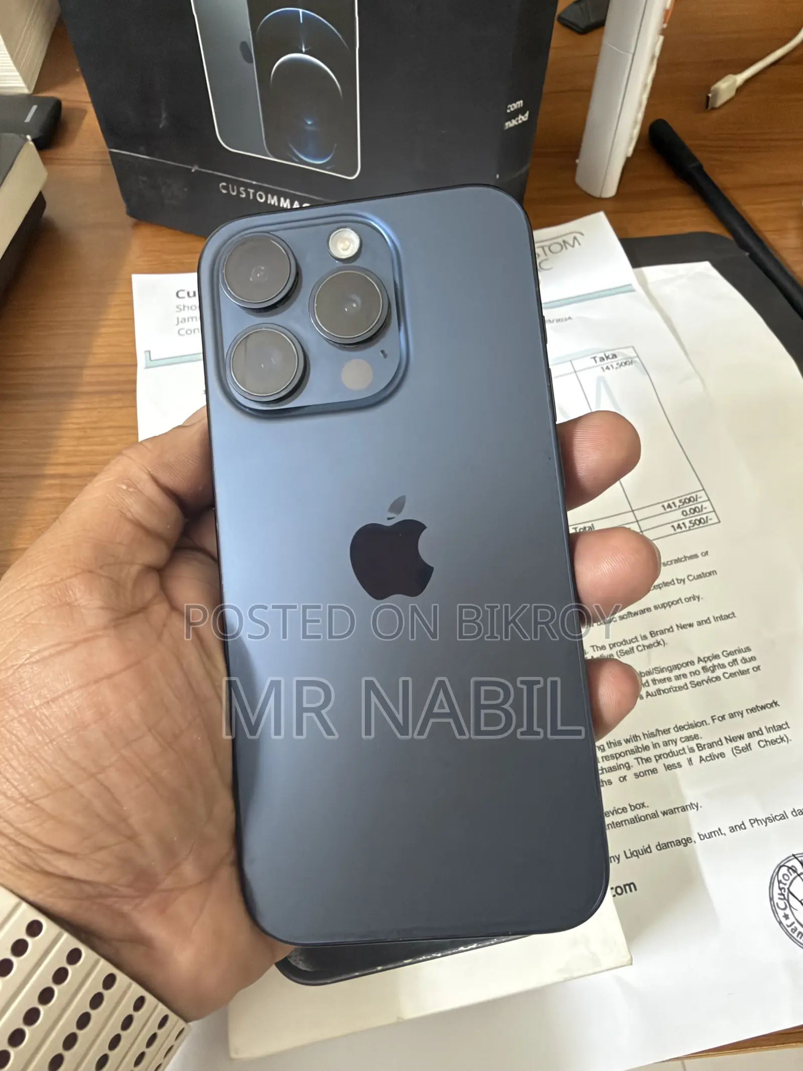 Apple iPhone 15 Pro 256 GB Blue