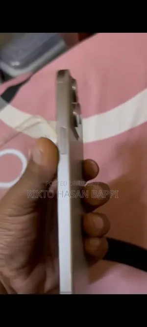 অ্যাপল আইফোন ১৫ প্রো ম্যাক্স ২৫৬ জিবি সিলভার