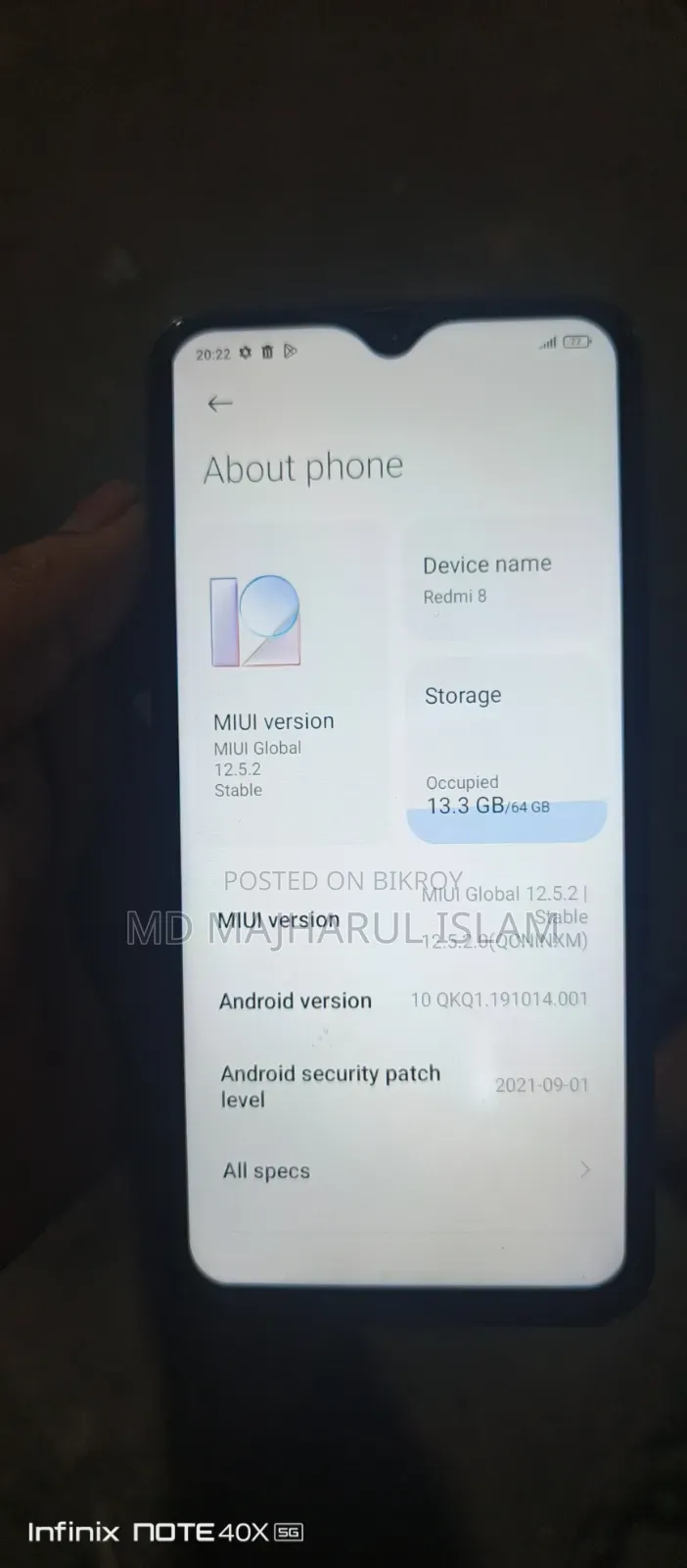 Xiaomi Redmi 8 64 GB Black