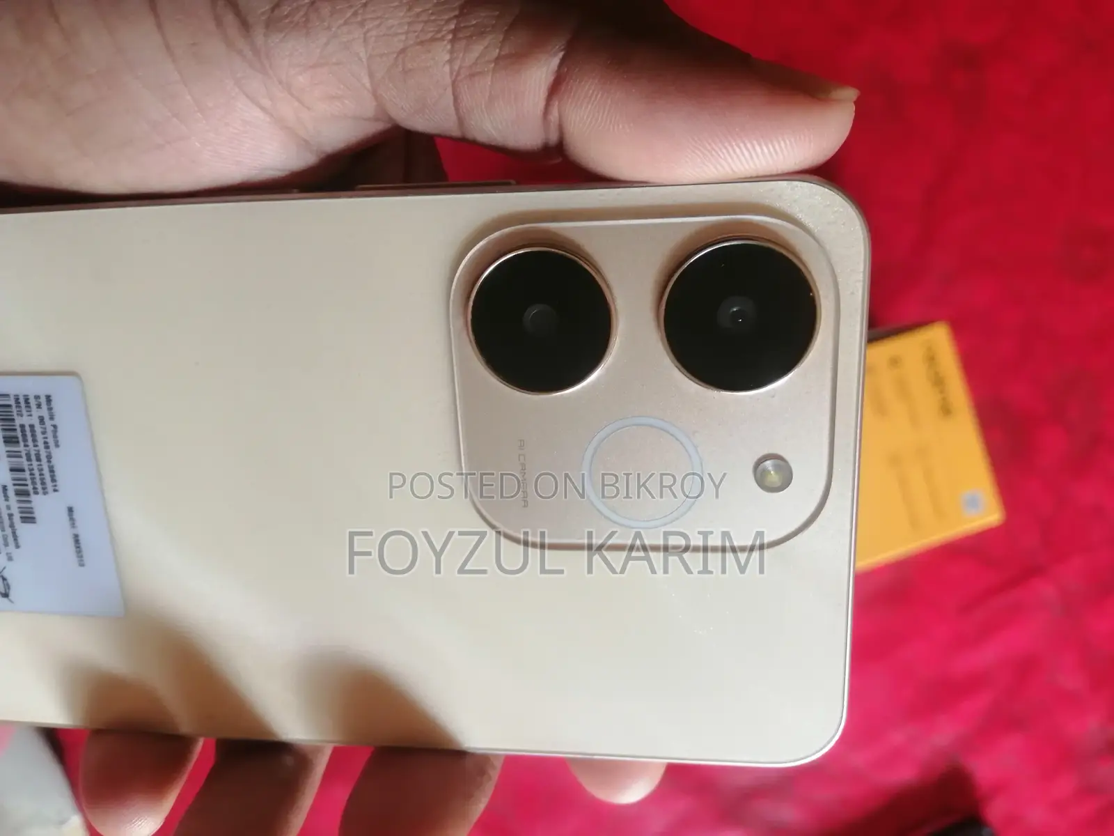 Realme Note 70 128 GB Gold