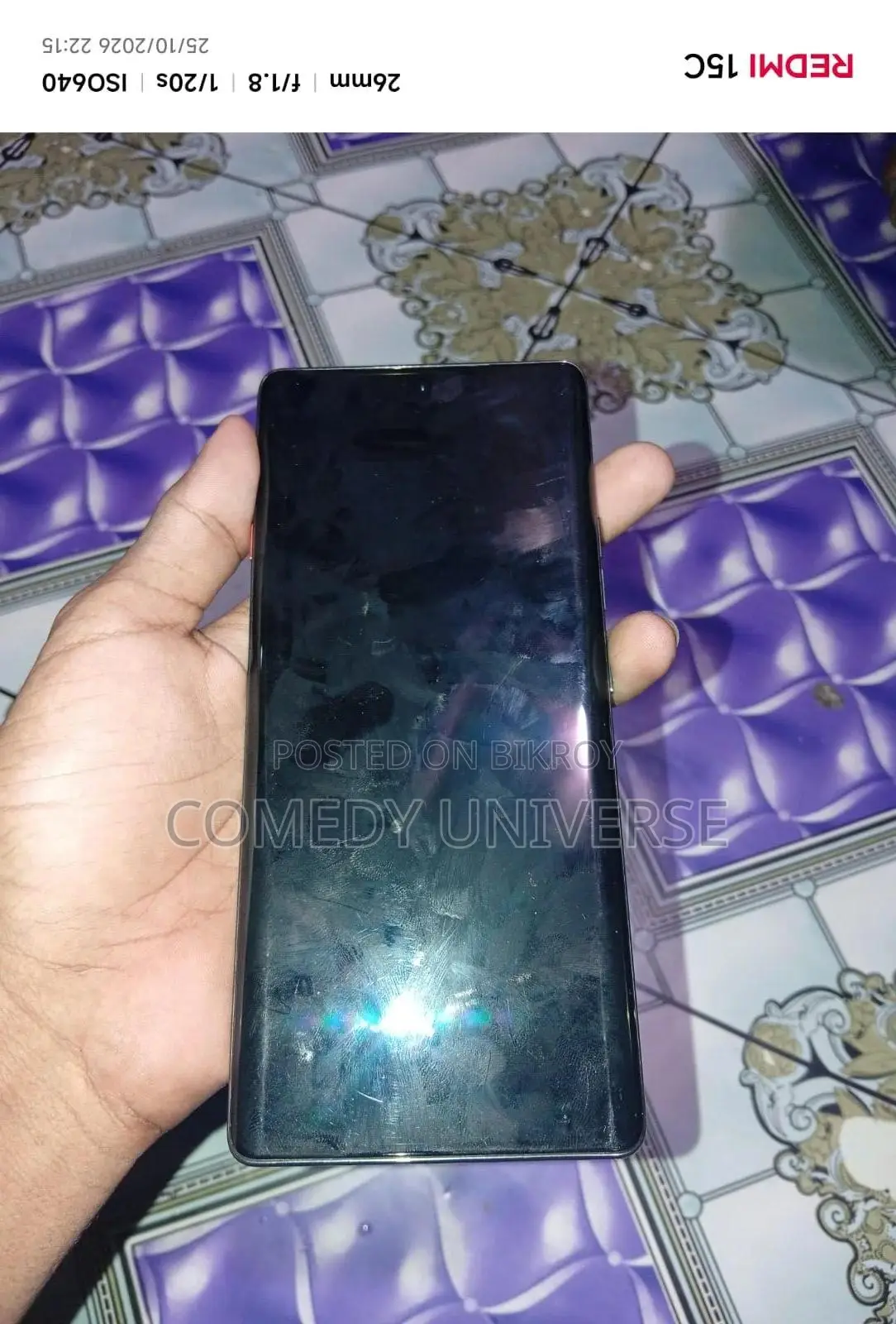 টেকনো ক্যামন ৪০ প্রো ৪জি ২৫৬ জিবি ব্ল্যাক