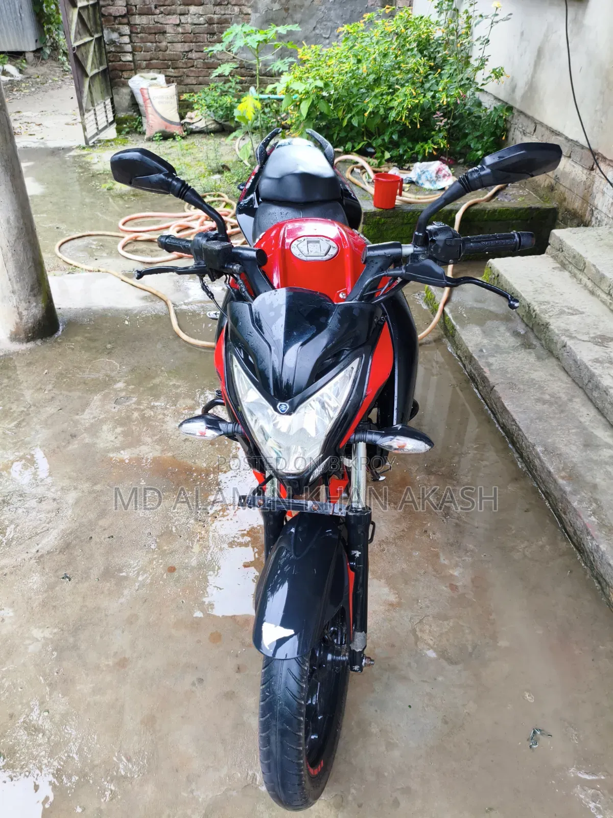 Bajaj Pulsar NS 160 2019 Red