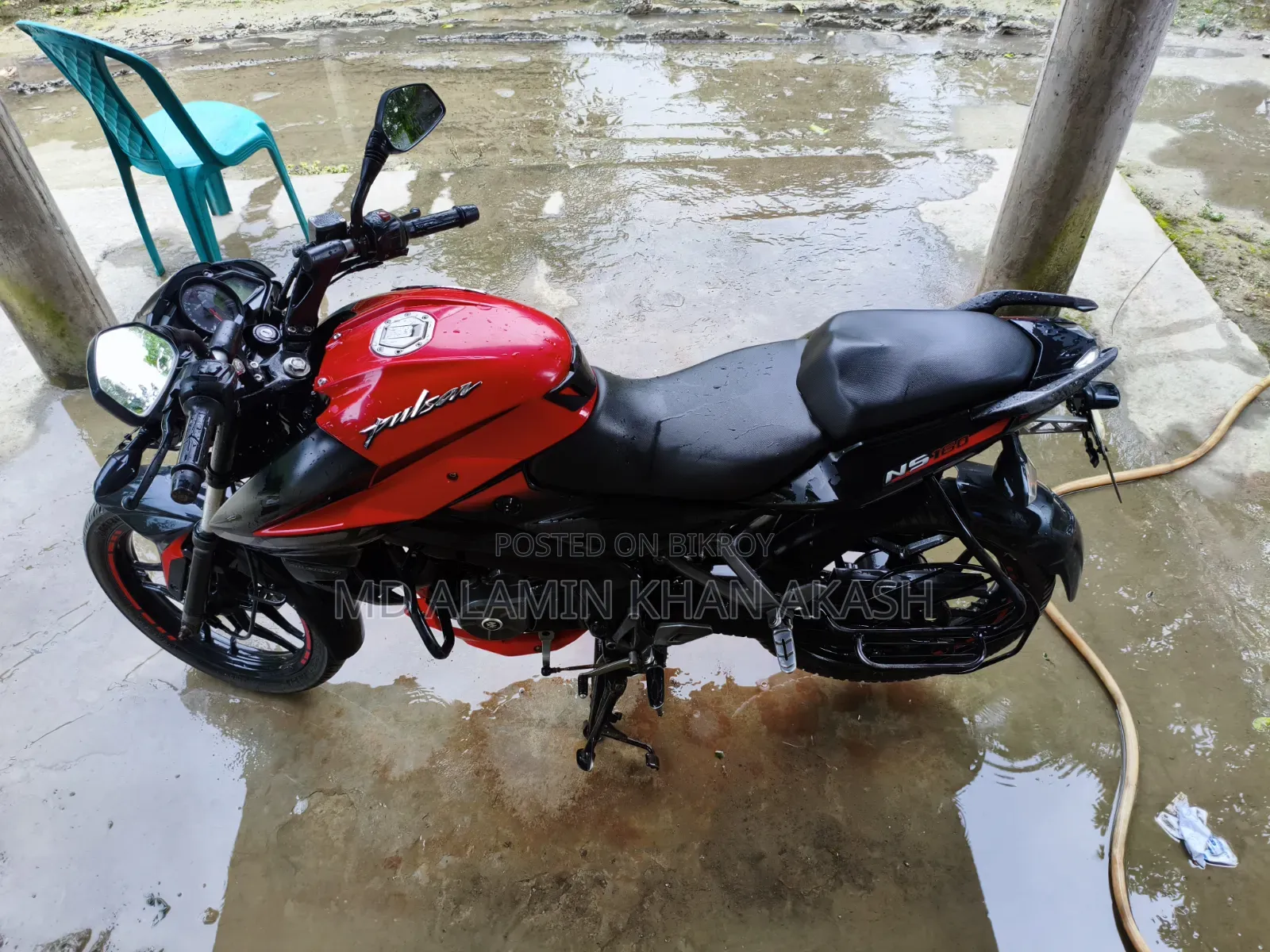 Bajaj Pulsar NS 160 2019 Red