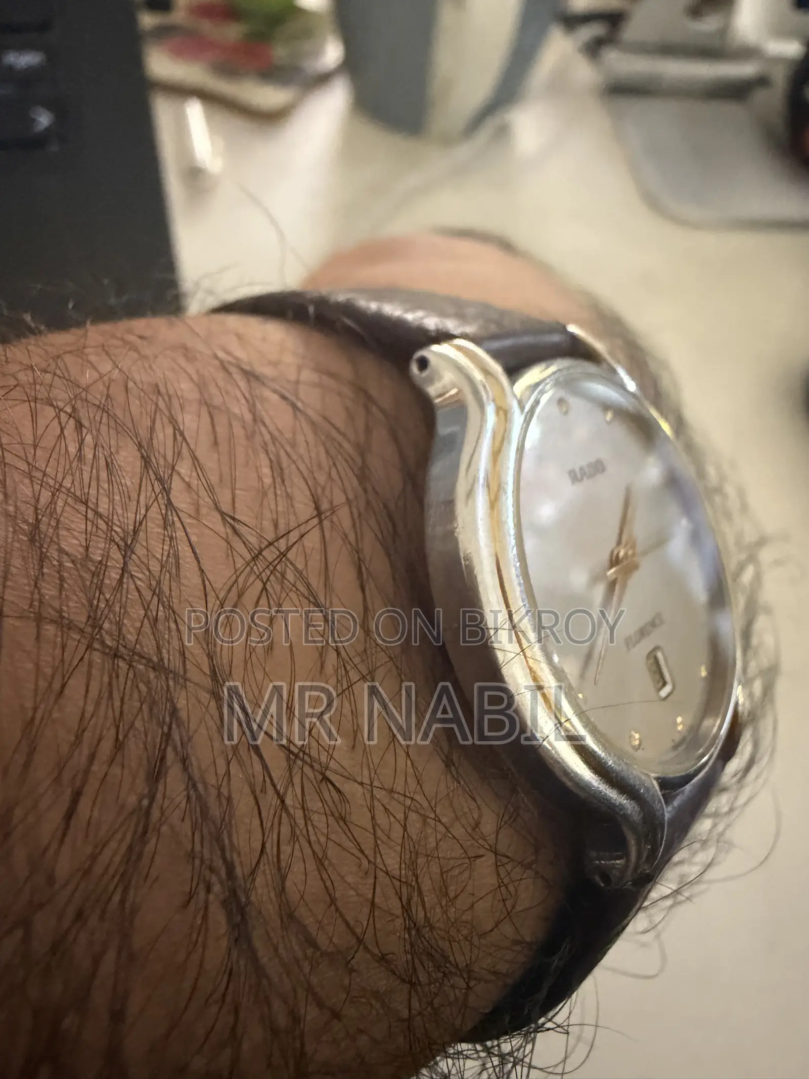 Rado Florence Original 18k Gold Dial 1980s Watch