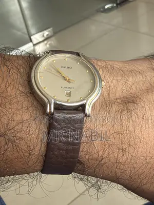Rado Florence Original 18k Gold Dial 1980s Watch