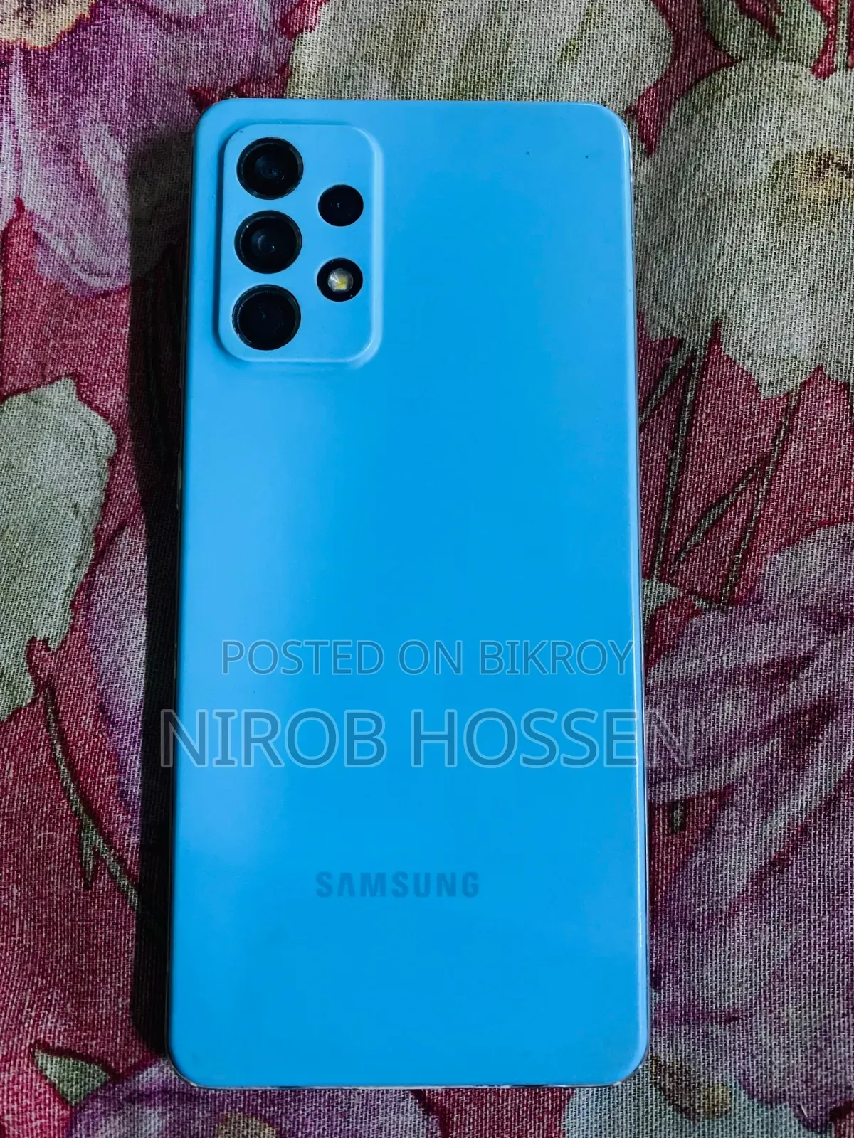 স্যামসাং গ্যালাক্সি এ৫২এস ৫জি ১২৮ জিবি নীল