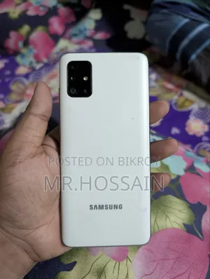 স্যামসাং গ্যালাক্সি এ৫১ ১২৮ জিবি সাদা