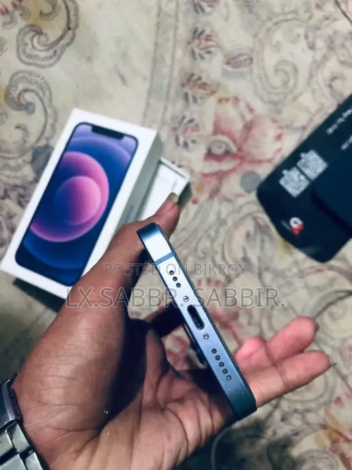 নতুন অ্যাপল আইফোন ১২ ১২৮ জিবি পার্পল