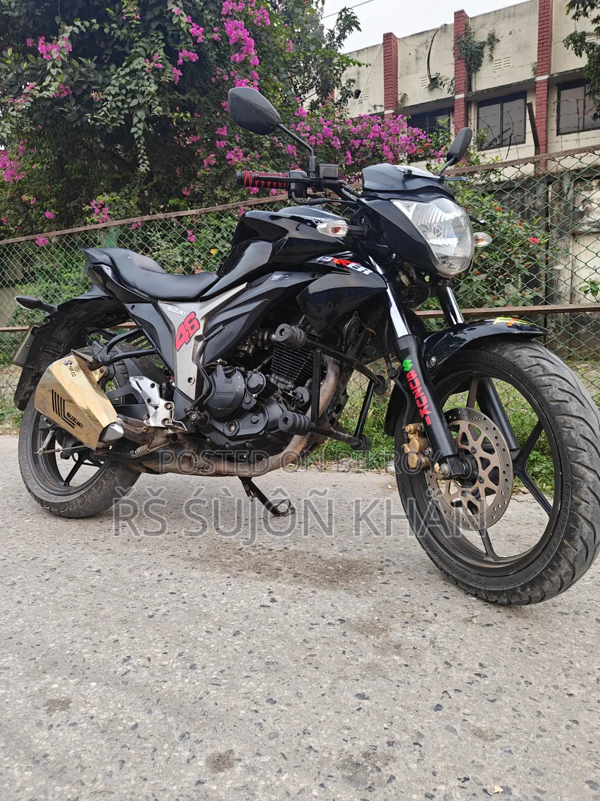 Suzuki Gixxer 2022 Black
