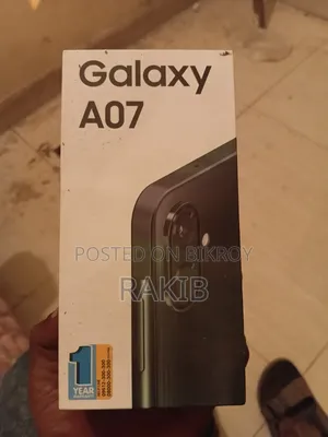 স্যামসাং গ্যালাক্সি এ০৭ ১২৮ জিবি ব্ল্যাক