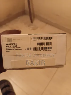 স্যামসাং গ্যালাক্সি এ০৭ ১২৮ জিবি ব্ল্যাক