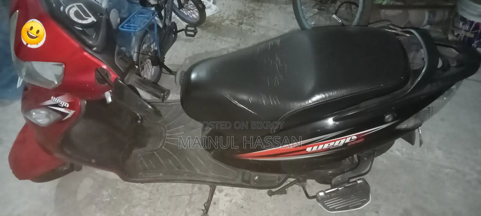 TVS Wego 2016 Red
