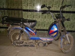 TVS XL 100 2018 Blue