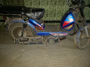 TVS XL 100 2018 Blue