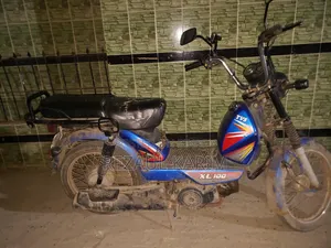 TVS XL 100 2018 Blue