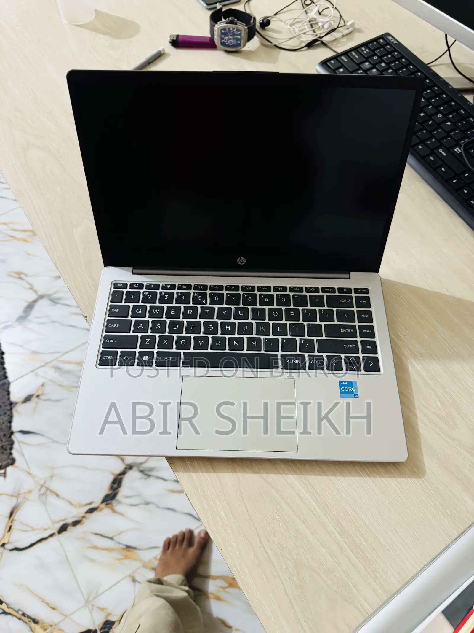 Laptop HP 240 G10 8GB Intel Core i3 SSD 256GB