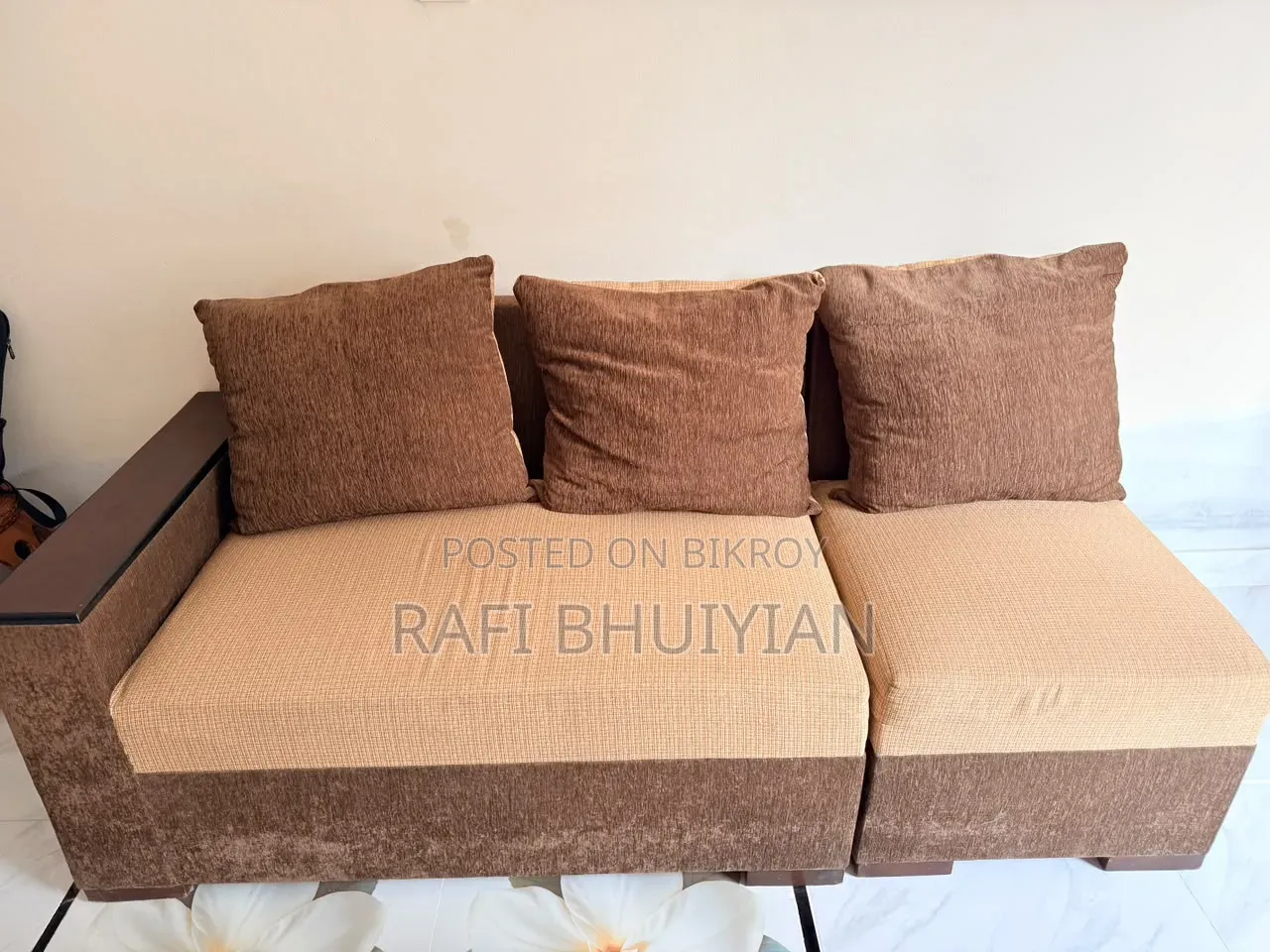 Sale of Premium L-Shape Sofa Set and Center Table