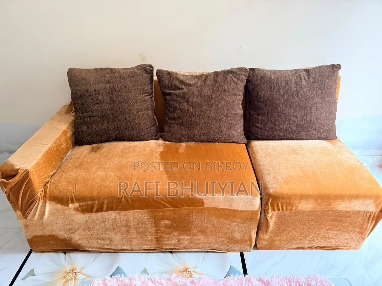Sale of Premium L-Shape Sofa Set and Center Table