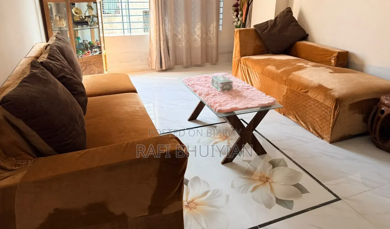 Sale of Premium L-Shape Sofa Set and Center Table