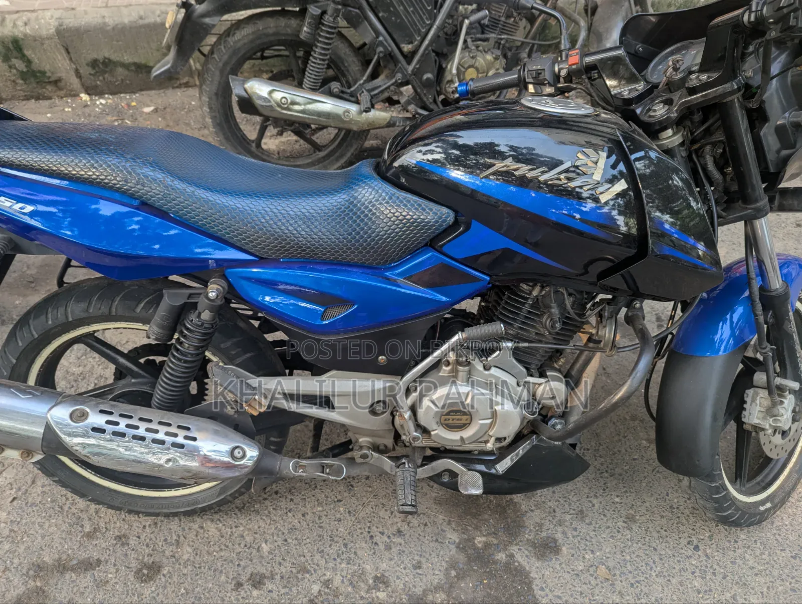 New Bajaj Pulsar 150 2015 Blue