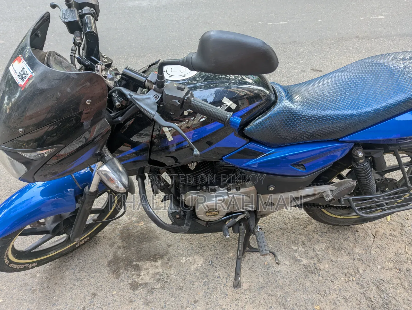 New Bajaj Pulsar 150 2015 Blue