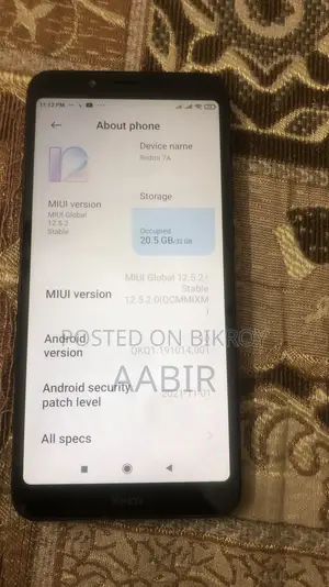 Xiaomi Redmi 7A 32 GB Black