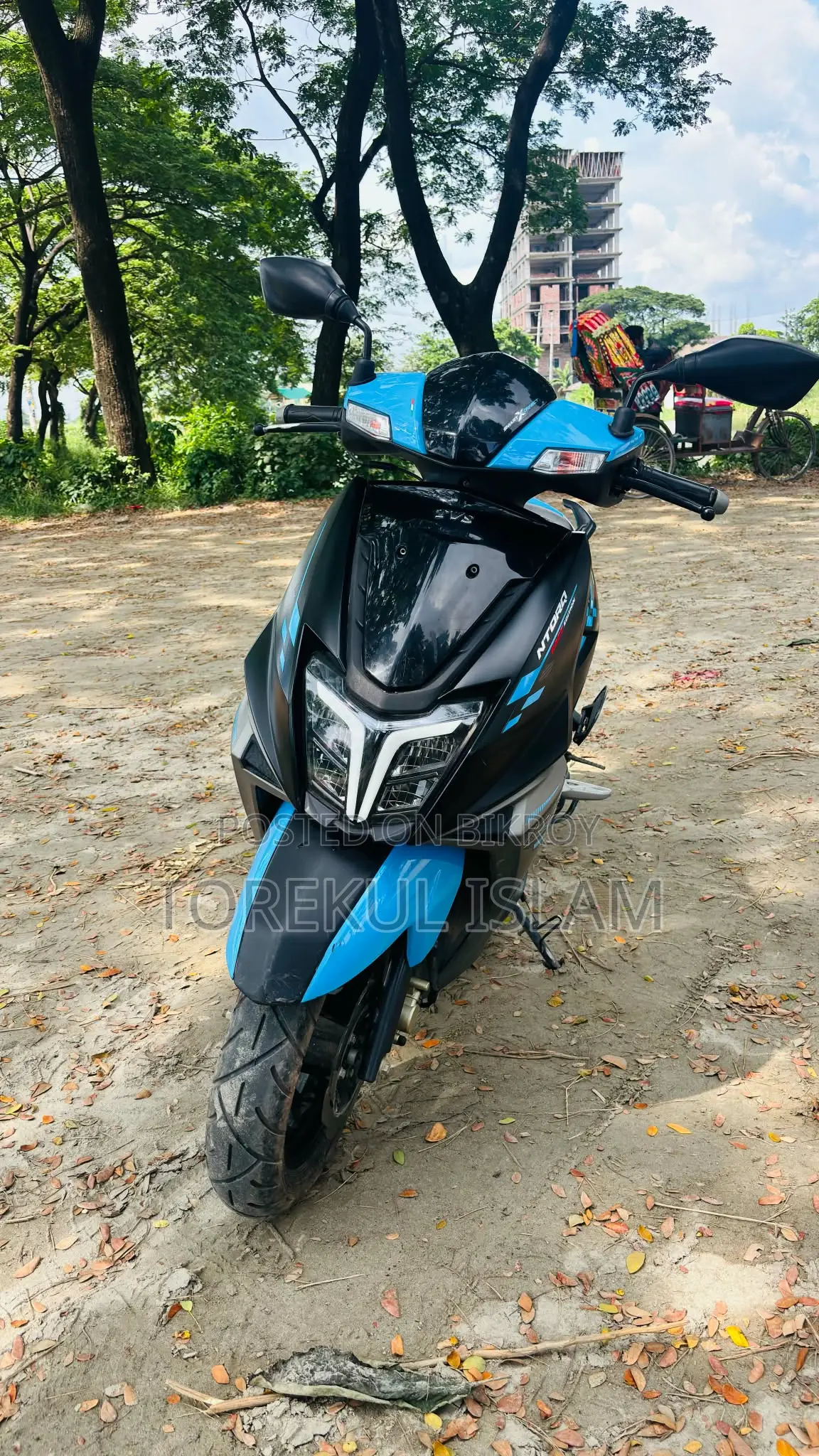 টিভিএস এনটর্ক ১২৫ ২০২৫ নীল