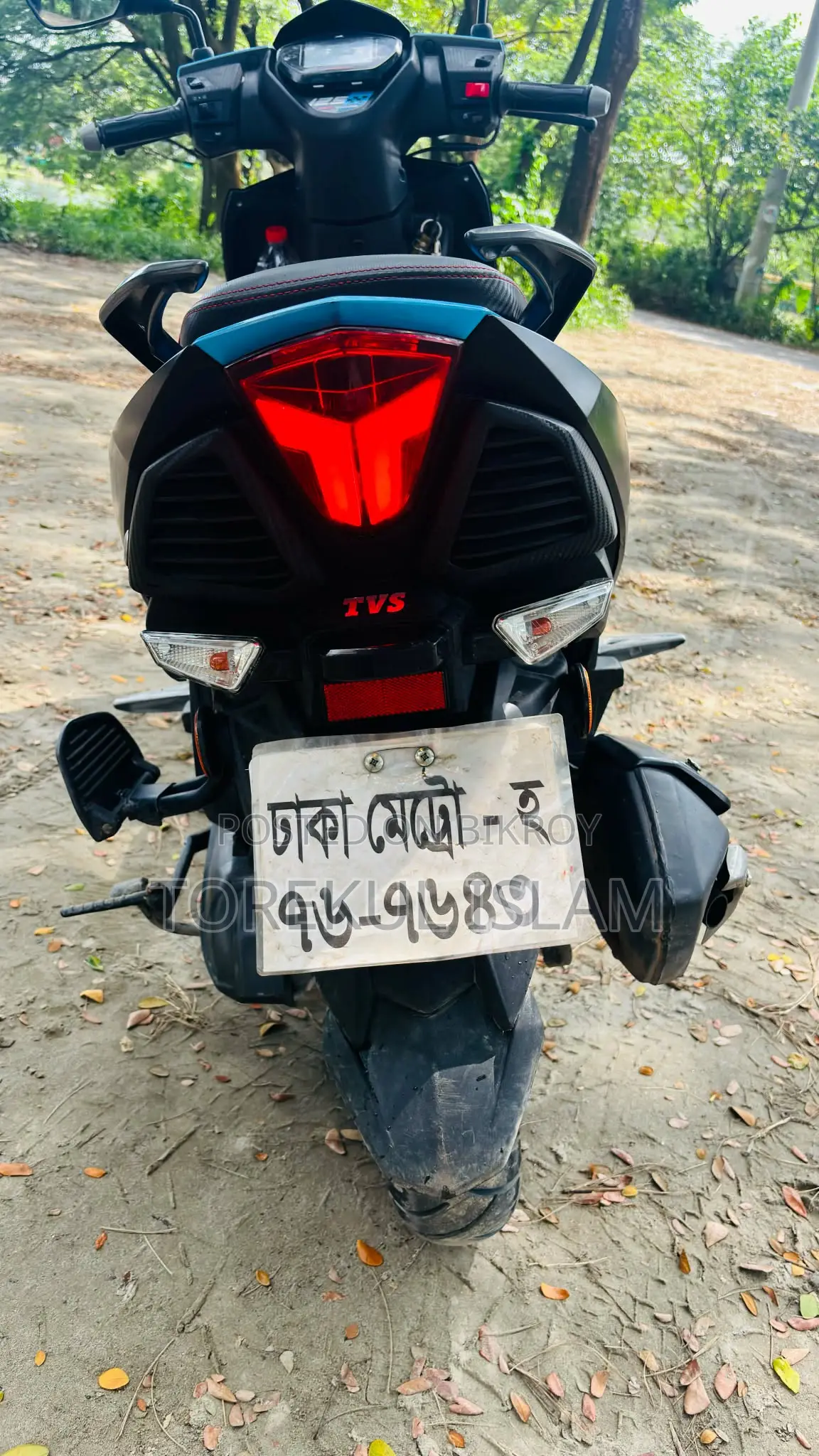 টিভিএস এনটর্ক ১২৫ ২০২৫ নীল