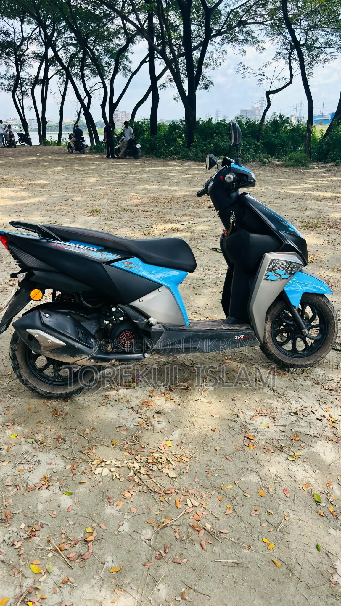 টিভিএস এনটর্ক ১২৫ ২০২৫ নীল