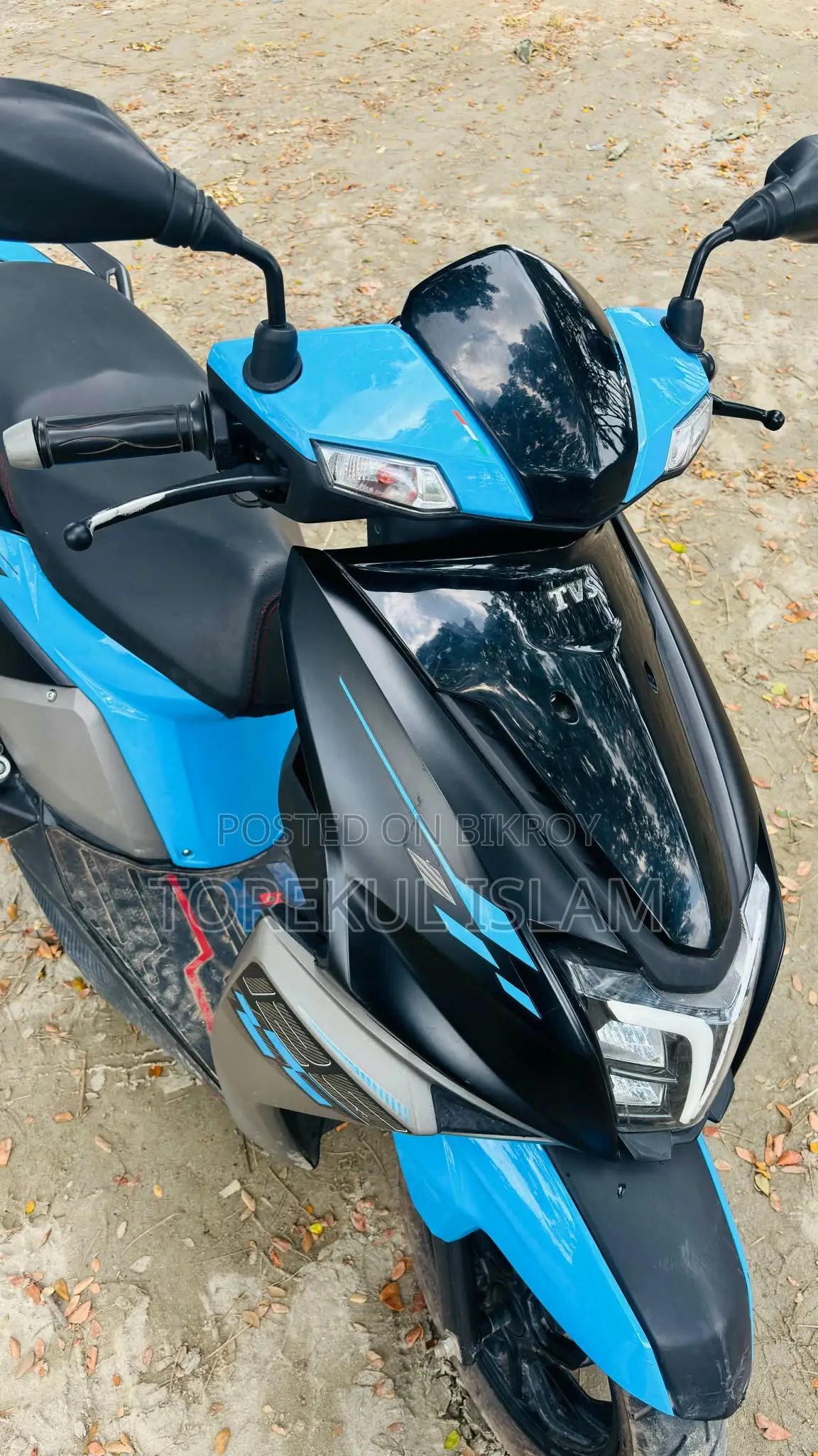 টিভিএস এনটর্ক ১২৫ ২০২৫ নীল