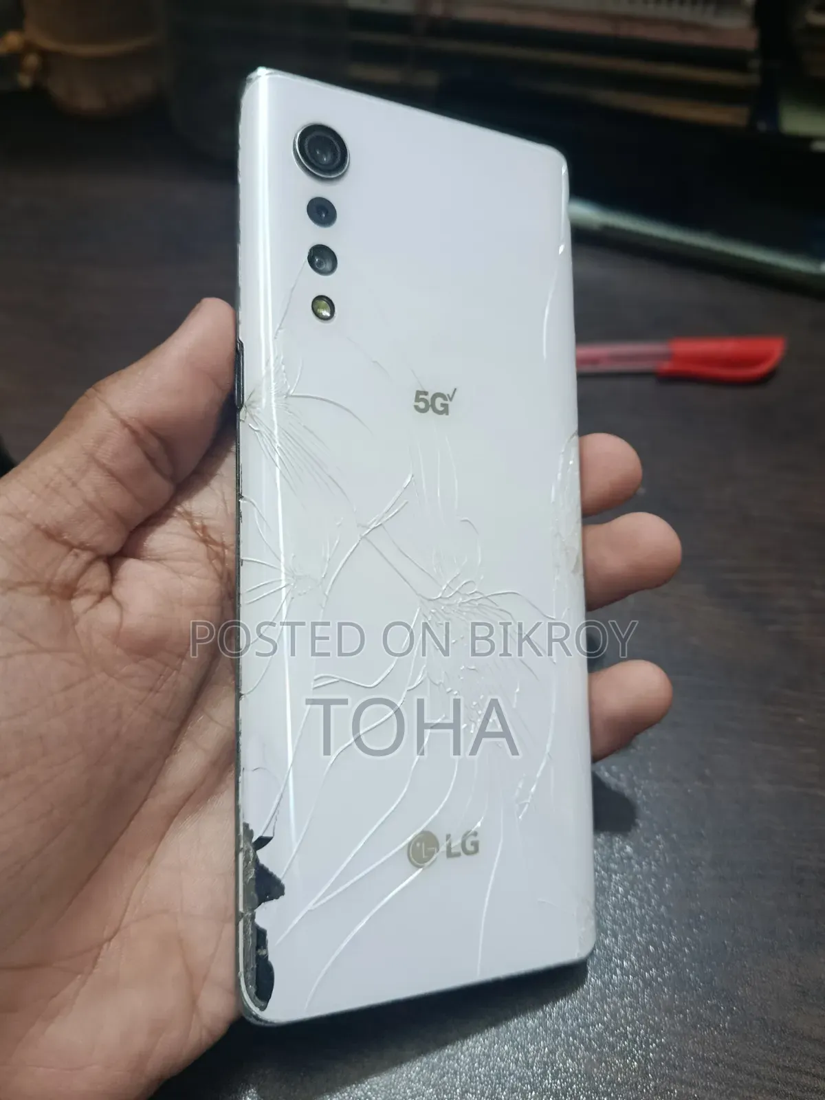 LG Velvet 5G 128 GB White