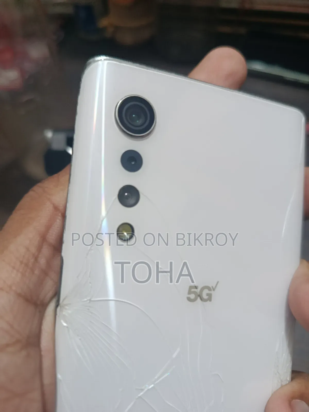 LG Velvet 5G 128 GB White