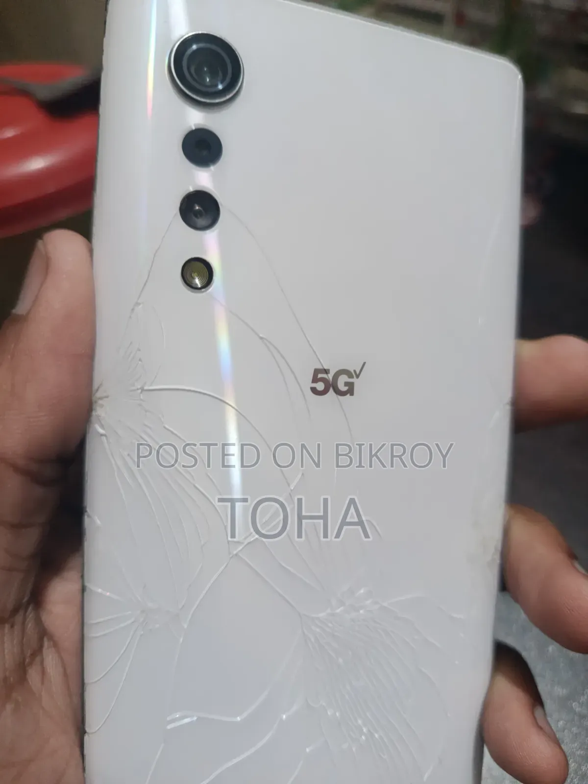 LG Velvet 5G 128 GB White
