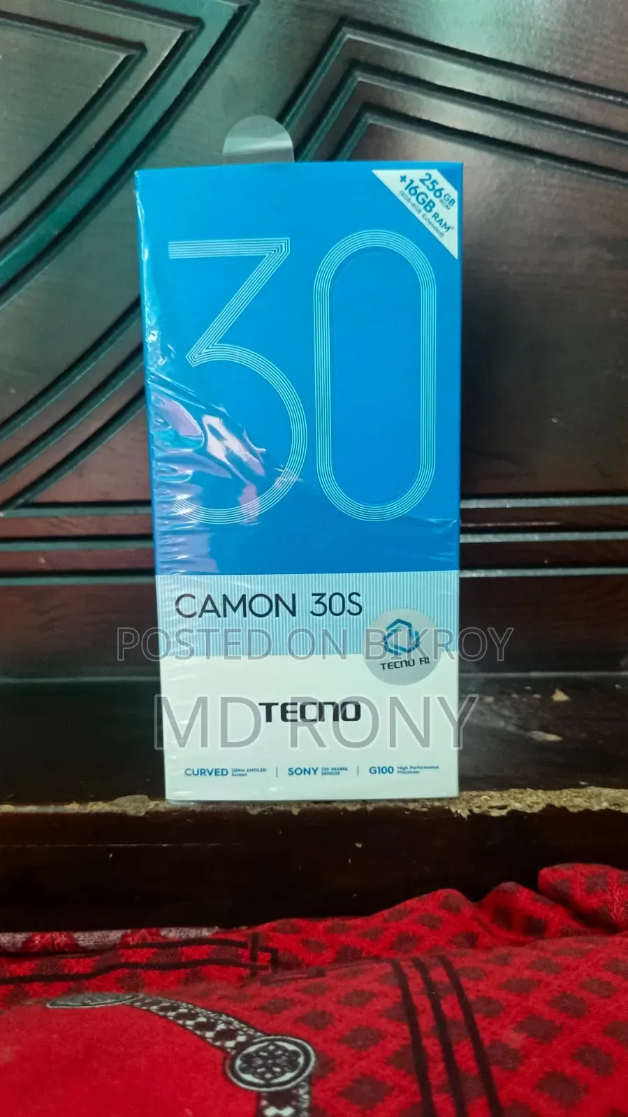 Tecno Camon 30S 256 GB Black