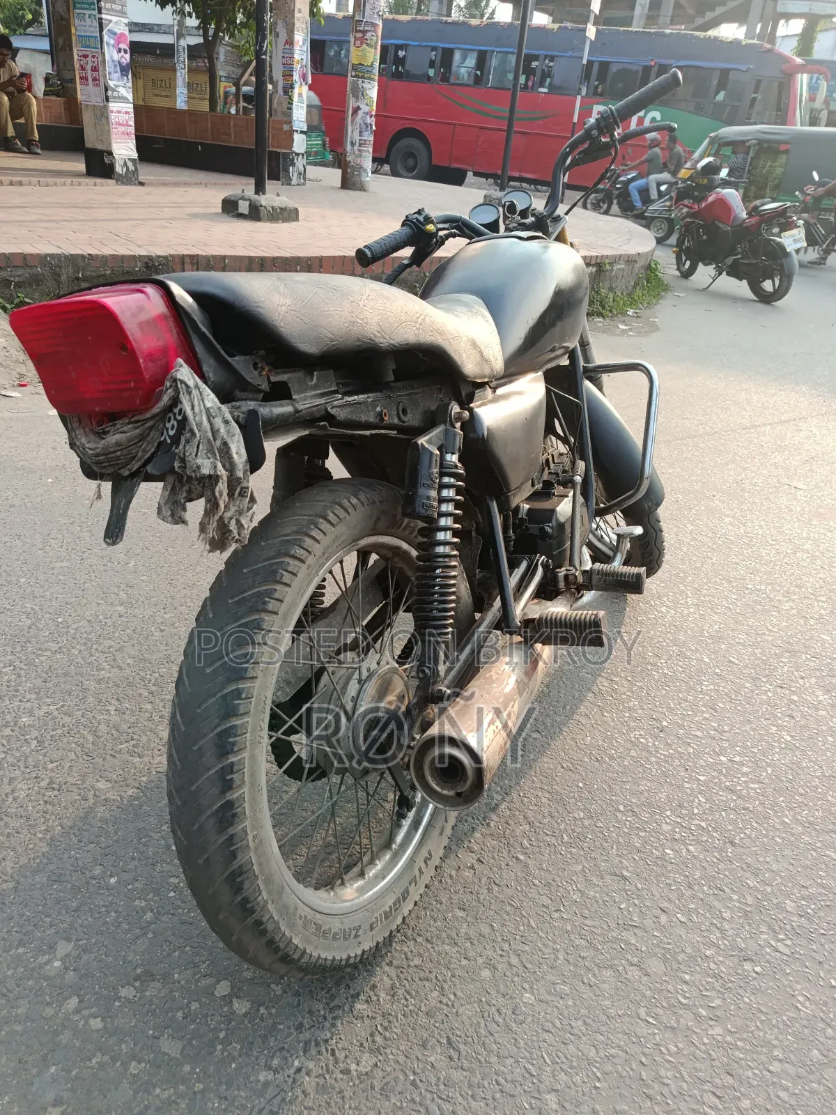Hero Splendor+ Black and Accent 2007 Blue