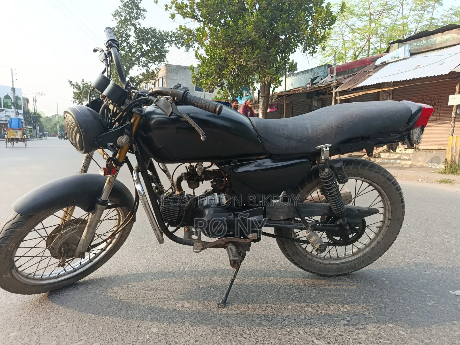 Hero Splendor+ Black and Accent 2007 Blue