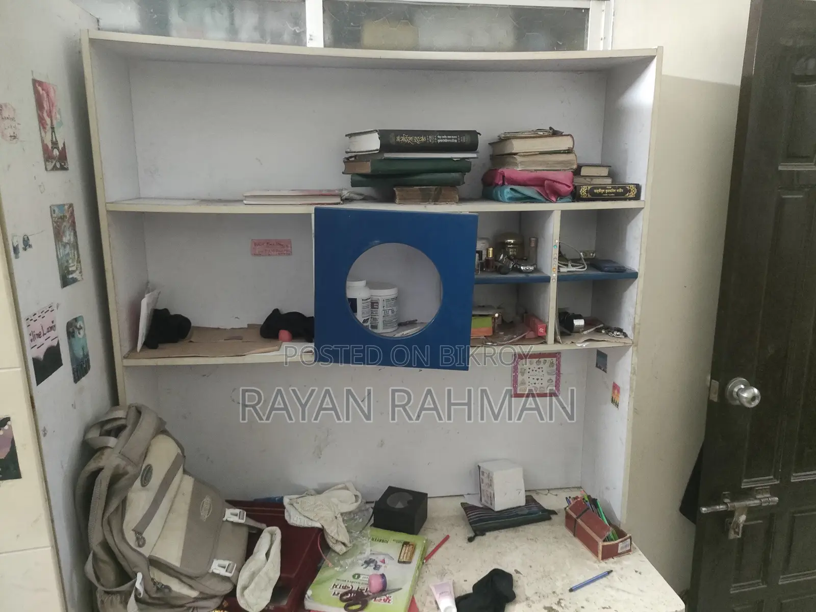 3 Set Almirah and Study Table With 3 Drawer Table