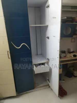 3 Set Almirah and Study Table With 3 Drawer Table