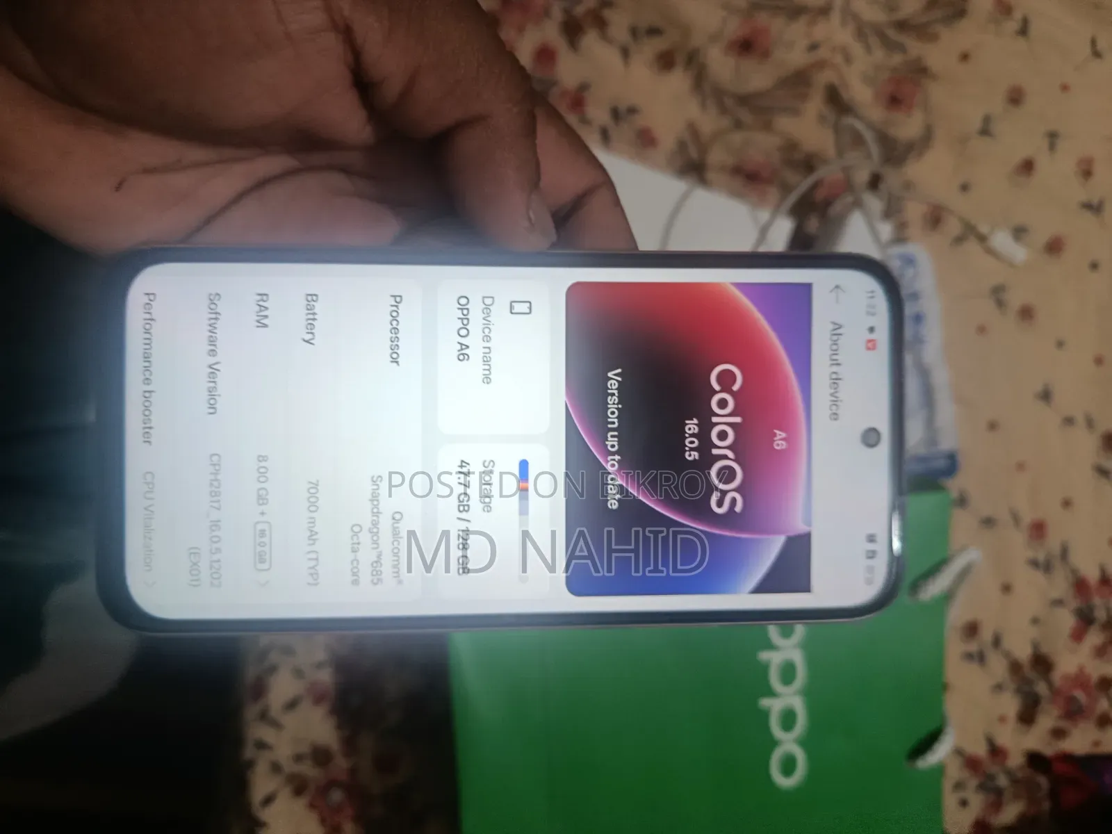 Oppo A6 128 GB Bronze
