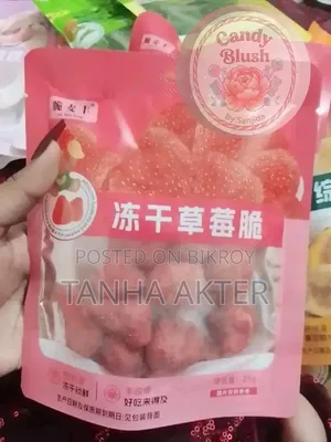 Dried Fruit Chips Strawberry and Peach