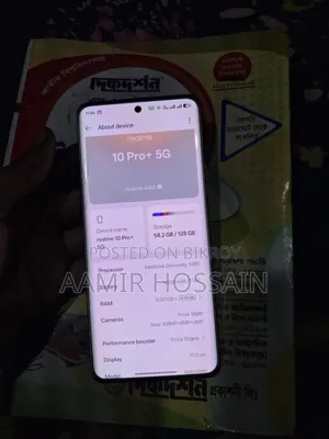 Realme 10 Pro+ 128 GB Black