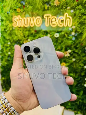 অ্যাপল আইফোন ১৫ প্রো ২৫৬ জিবি হোয়াইট