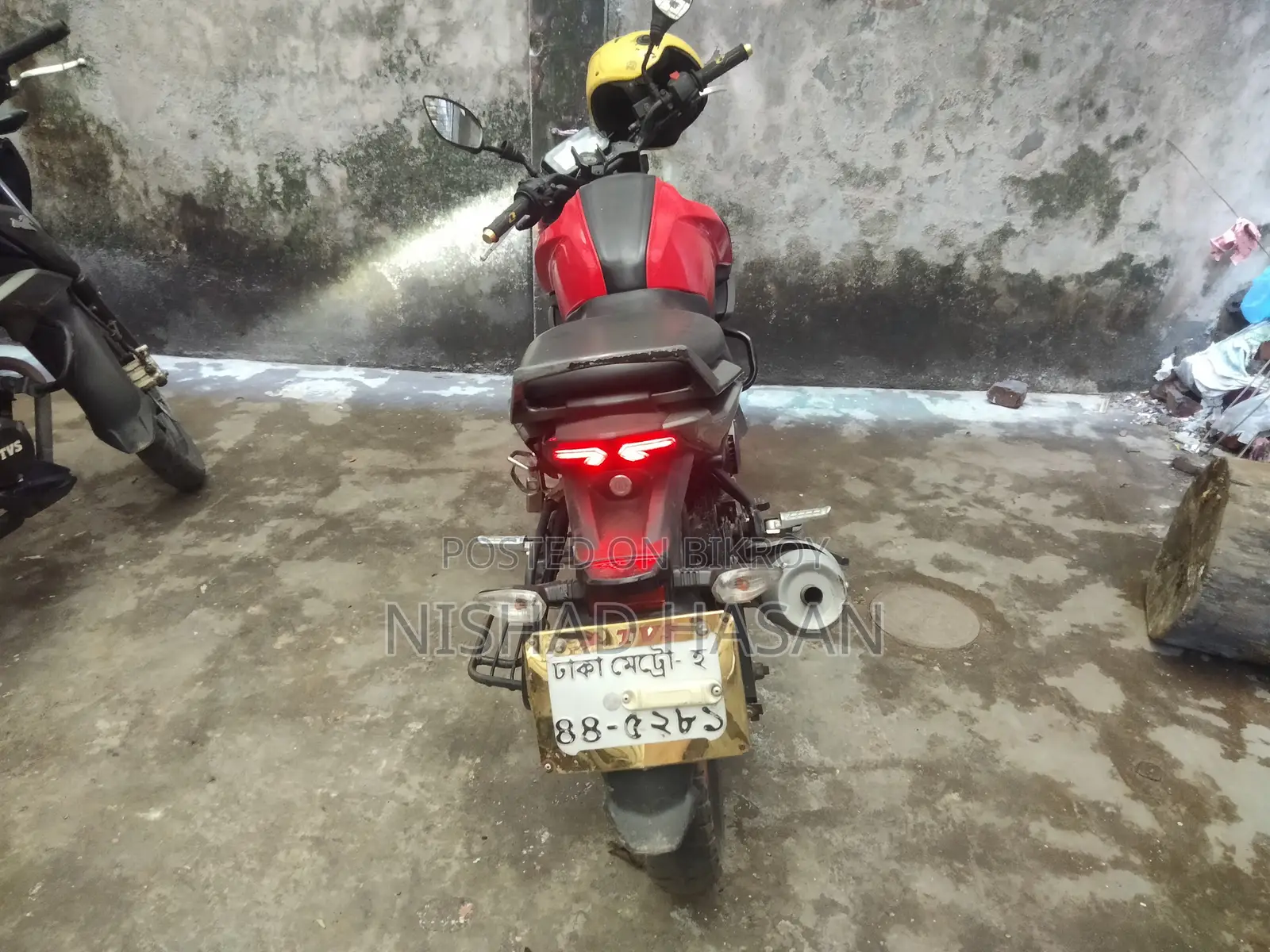 TVS Raider 125 2024 Red