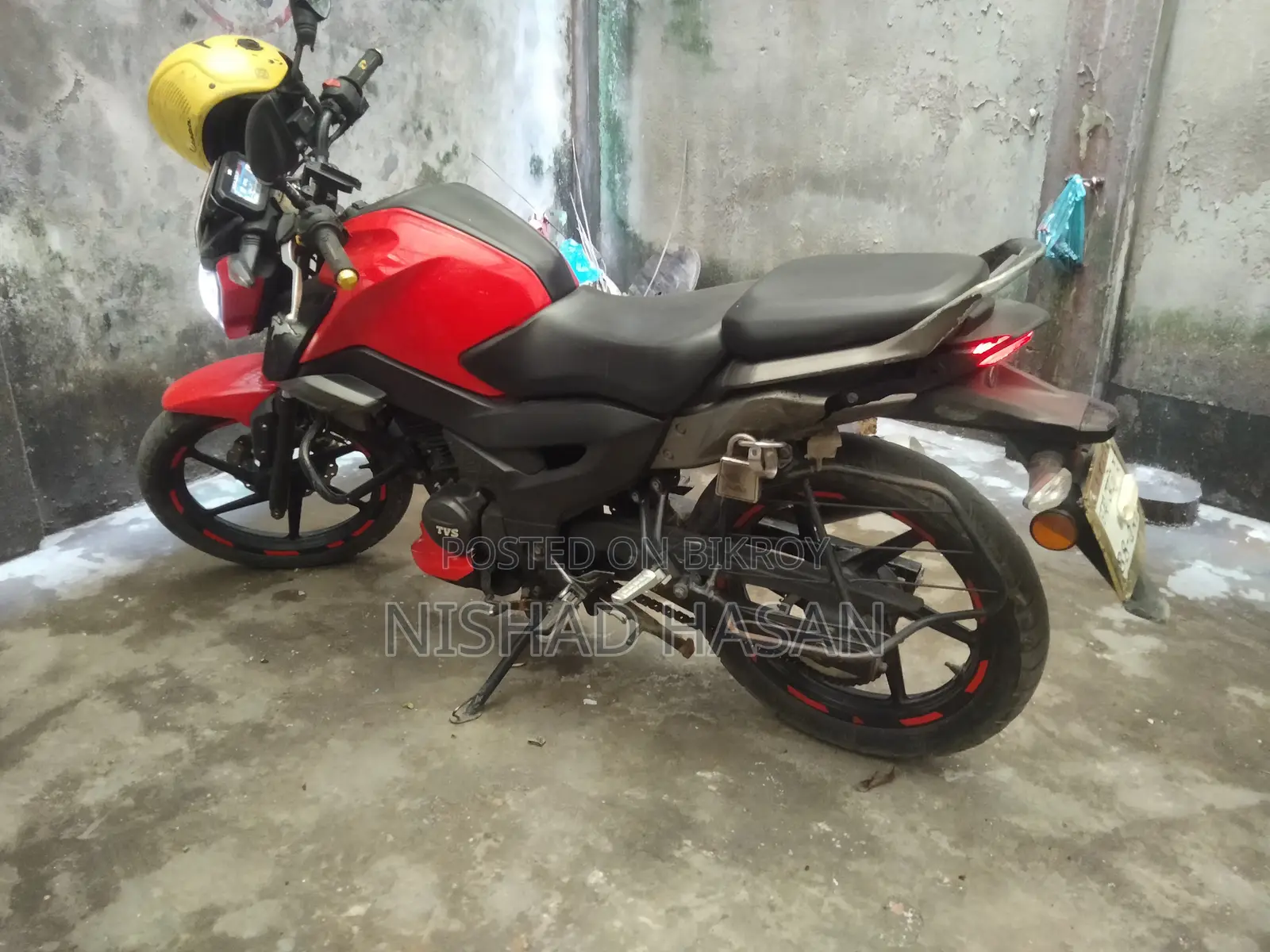 TVS Raider 125 2024 Red